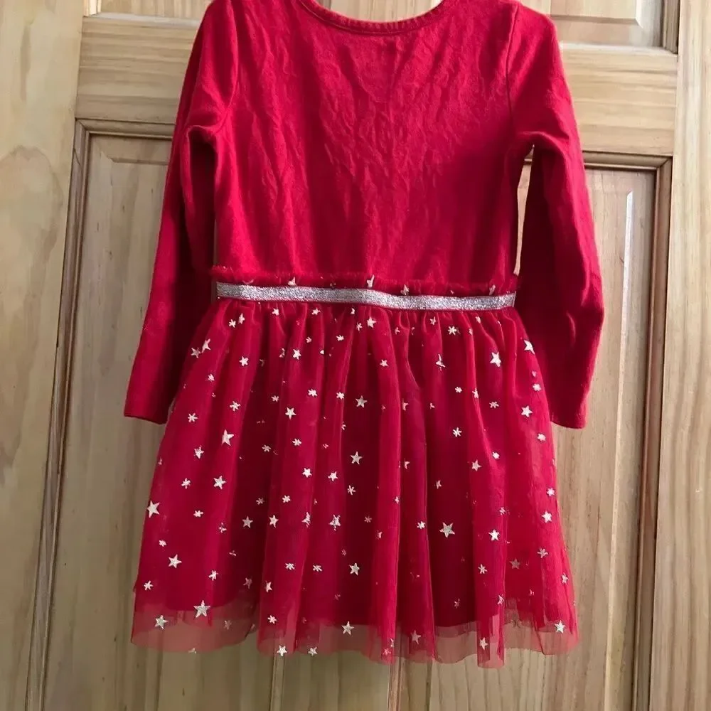 Cat & Jack size 4T holiday dress
